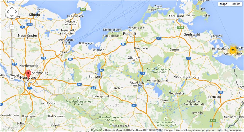 Monitoring ptaków w zachodniopomorskim mapa 2